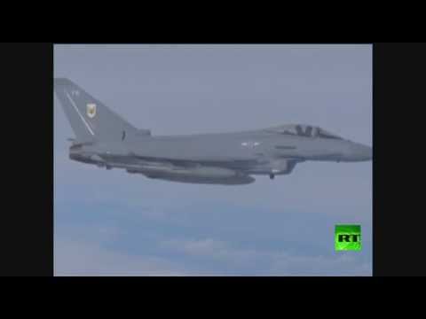 مقاتلات حلف الناتو تعترض طائرة الدُب