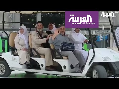 انتشار استخدام العربات الكهربائية في الحرم المكي الشريف