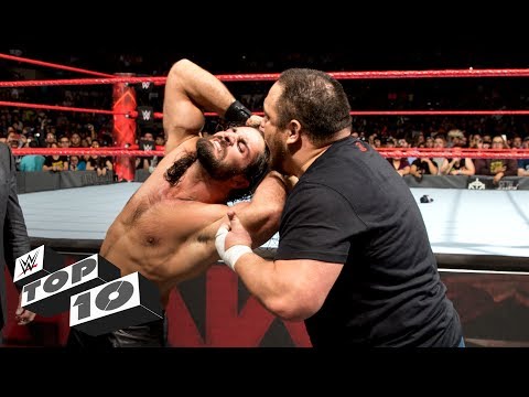 شاهد أخطر 10 أكمنة على حلبات المصارعة الدولية 