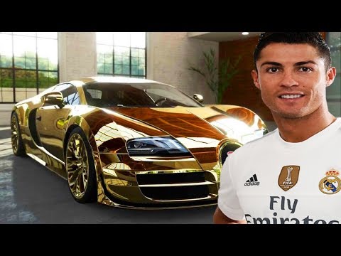 نجوم كرة القدم يستمتعون بسيارات رياضية فخمة ويتنافسون على الأغلى