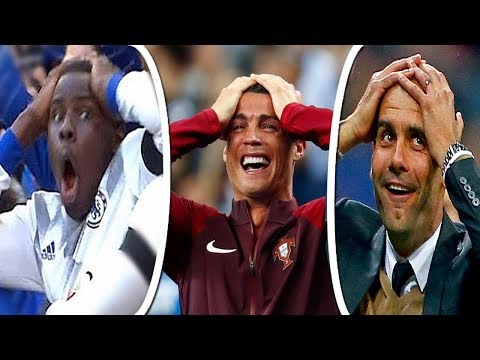 شاهد ردود فعل اللاعبين والمدربين المجنونة على الأهداف أثناء المباراة