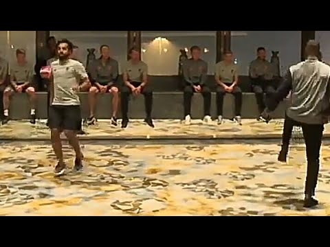 شاهد محمد صلاح وفريق ليفربول يتنافسون في الوقت الترفيهي في هونج كونج