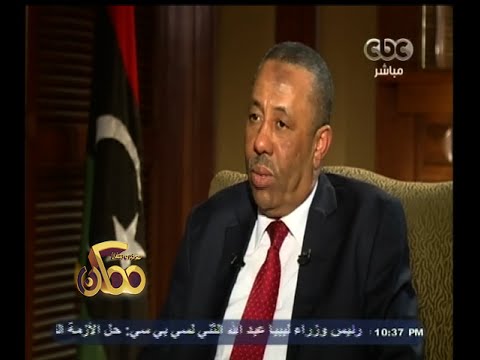 رئيس الوزراء الليبي يلتقي محلب لبحث دعم بلاده دوليًا