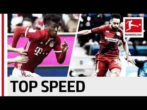 بالفيديو تعرف على أسرع 10 لاعبين في الدوري الألماني