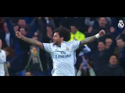 شاهد ريال مدريد ينشر فيديو لـمارسيلو احتفالًا بتجديد تعاقده