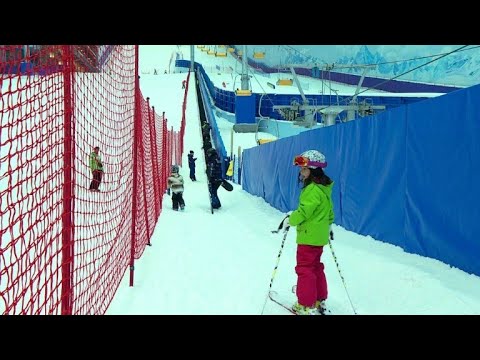 شاهد أكبر قاعة عالمية لتزلج الصالات في الصين