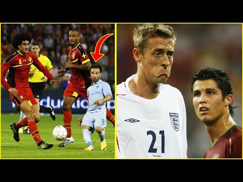 شاهد أشهر الأجسام الغريبة التي تميّز بها نجوم كرة القدم