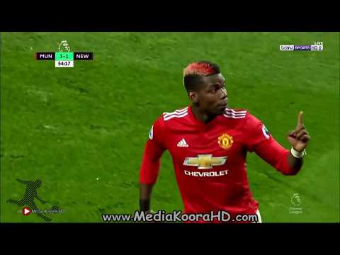 اليونايتد يضرب نيوكاسل برباعية ويعود لسكة الانتصارات