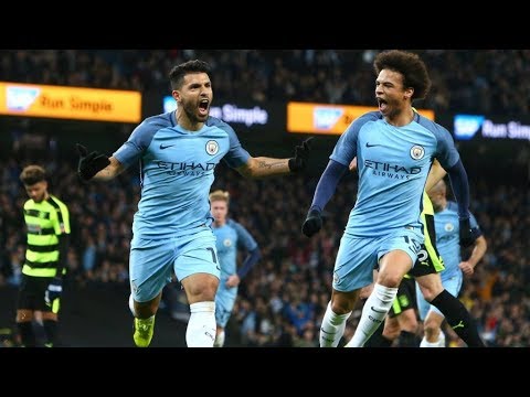 شاهد مانشستر سيتي يخطف فوزًا صعبًا أمام هيدرسفيلد