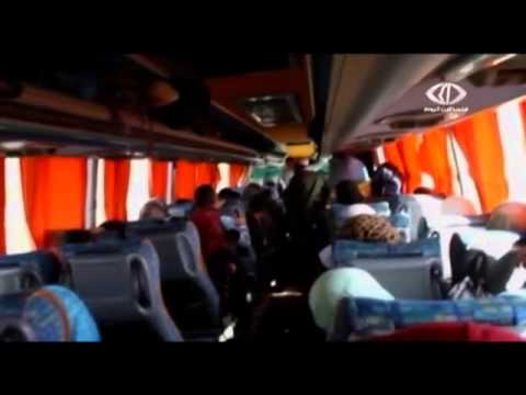 معتمرون فلسطينيون يعترضون على حافلة الشركات بعد تعطلها