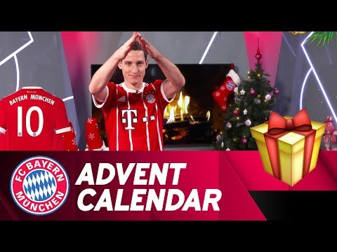 شاهد نجما بايرن ميونخ يشاركان فى مسابقة الكريسماس