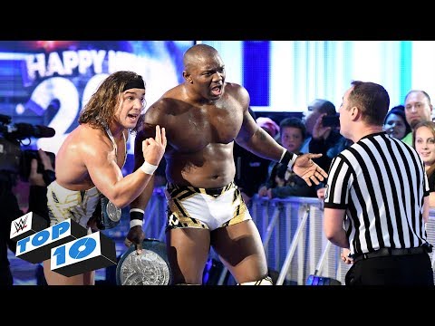 بالفيديو أفضل 10 لحظات خلال عرض smackdown