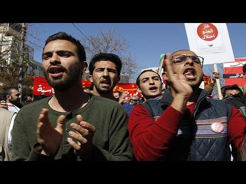 تظاهرات أردنية ترفض مشروع تصدير الغاز لإسرائيل