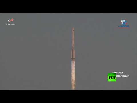 إطلاق صاروخ بروتون الروسي إلى الفضاء