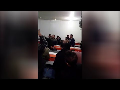 صور جثامين قتلى الغارة الأميركية التي قتلت المهندس وسليماني