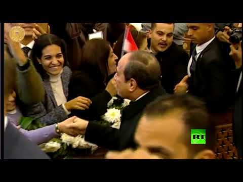 السيسي يحضر قداس عيد الميلاد ويهنئ الأقباط