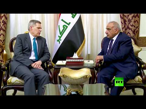 عبد المهدي يناقش مع السفير الأميركي ضرورة انسحاب القوات الأجنبية