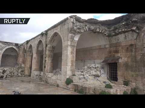 لقطات من داخل متحف مدينة معرة النعمان