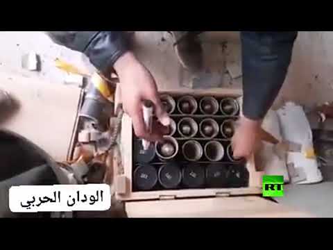  قوات الوفاق الليبية تكتب الأدعية على قذائف الجيش الوطني