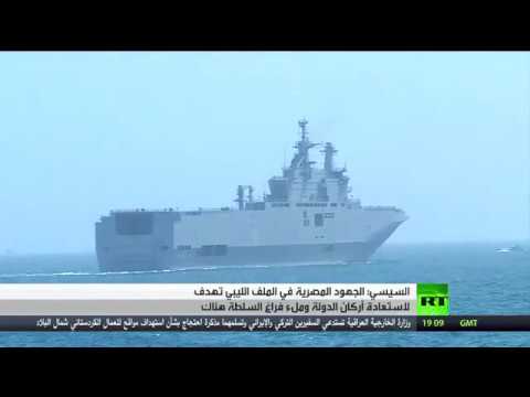 الرئيس المصري يؤكد أن جهود مصر في الملف الليبي تهدف لاستعادة مؤسسات الدولة