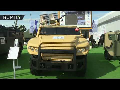 كشف عن عربات تيغر العسكرية الروسية في منتدى الجيش2020