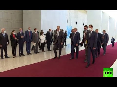 الرئيس السوري يستقبل نائب رئيس الوزراء الروسي ووزير الخارجية