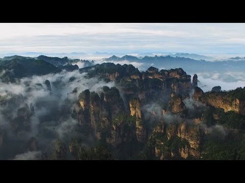 منتزه زانغجياجي مفخرة الصين ملاذ الباحثين عن الطبيعة الفريدة