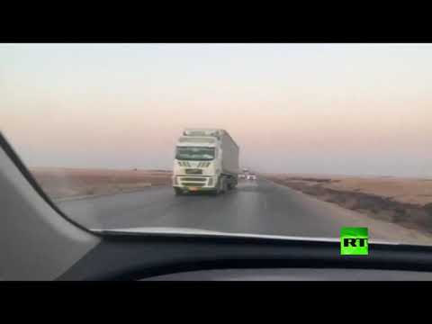 عربات ومصفحات عسكرية تتوجه نحو القواعد الأميركية في سورية