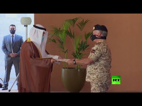 ملك الأردن عبد الله الثاني يستقبل وزير خارجية الكويت