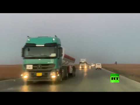 التحالف الدولي يُسلم قسد شاحنات محمَّلة بالمساعدات