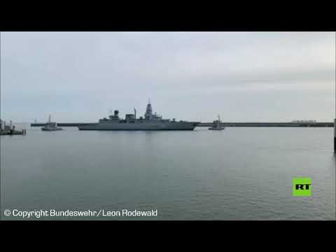 فرقاطة هامبورغ الألمانية تعود من مهمة مراقبة حظر الأسلحة على ليبيا