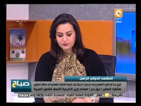 كيري يبحث العمليات العسكرية ضد الحوثيين فيديو