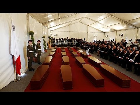 بالفيديو مالطا تشيع 24 شخصًا من ضحايا كارثة المتوسط