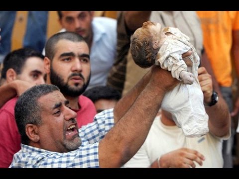 فيديو لمأساة أطفال وشيوخ غزة تحت القصف الإسرائيلي
