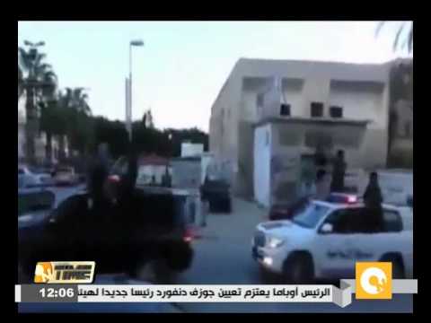 شاهد تجدد الاشتباكات المسلحة في مدينة سرت وسط  ليبيا