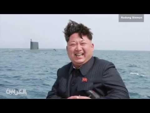 رئيس كوريا الشمالية يشهد إطلاق صاروخ بالستي