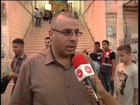 فيديو المئات يحيون يوم الشعلة في مدينة نابلس