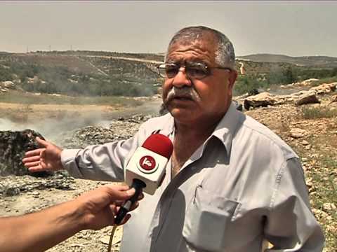 نفايات المستوطنات تسبب مكرهة صحية