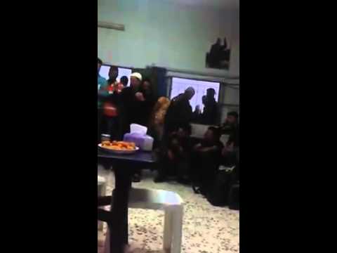 شاهد شباب السويداء يلجأون إلى مضافة البلعوس