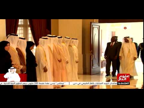 شاهد محادثات بين الشيخ محمد بن زايد والرئيس الأنغولي