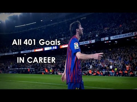 بالفيديو أبرز أهداف نجم برشلونة ليونيل ميسي