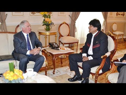 شاهد الولايات المتحدة وبوليفيا تعلنان إعادة العلاقات الدبلوماسية كاملة