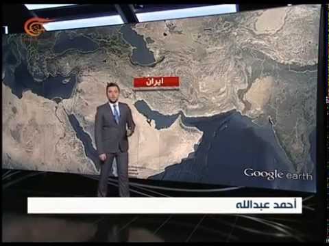 شاهدالمسارات المحتملة للطائرات الإسرائيلية لضرب إيران
