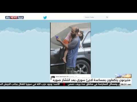 شاهد ناشط أيسلندي يتسبب في إنقاذ لاجيء سوري