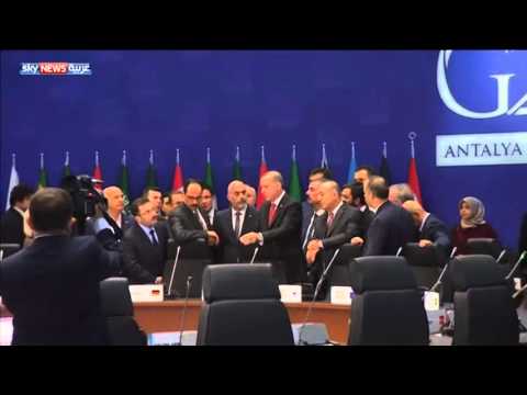 شاهد أردوغان يتحدث عن احتمال ارسال قوات برية إلى سورية