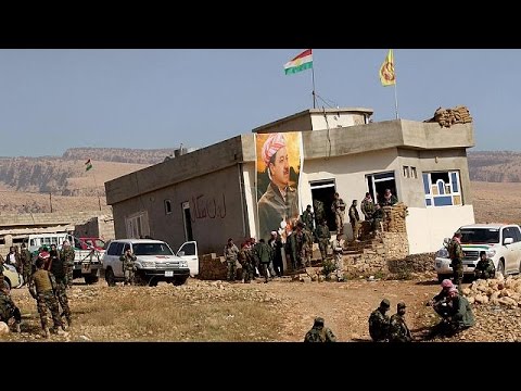 شاهد مقاتلون أكراد يستعيدون سنجار