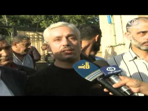شاهد أهالي شاتيلا يشيعون جثمان شهيد فلسطيني