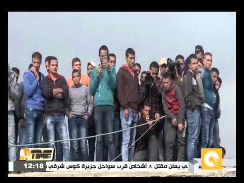 شاهد إصابة 13 فلسطينيا في مدينة البيرة