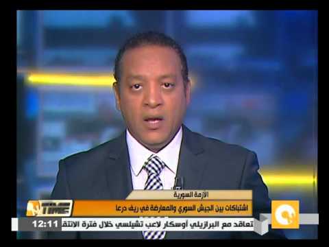 شاهد اشتباكات بين القوات الحكومية والمعارضة في ريف درعا