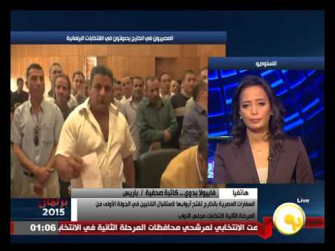 شاهد نسبة تصويت المصريين في باريس جيدة